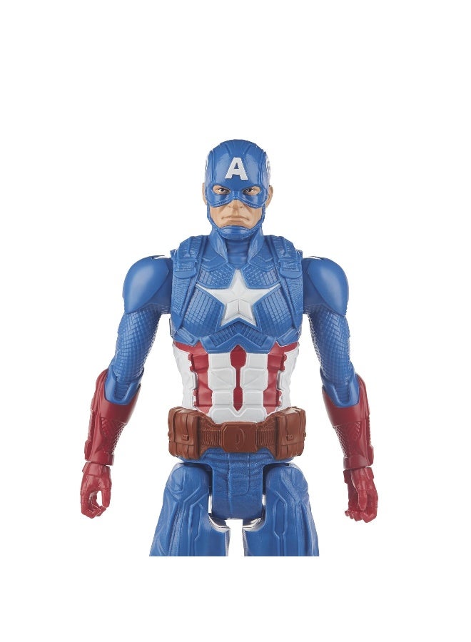 MARVEL Avengers Titan Hero Blast Gear Captain America Figure (30 Cm) - Image 2