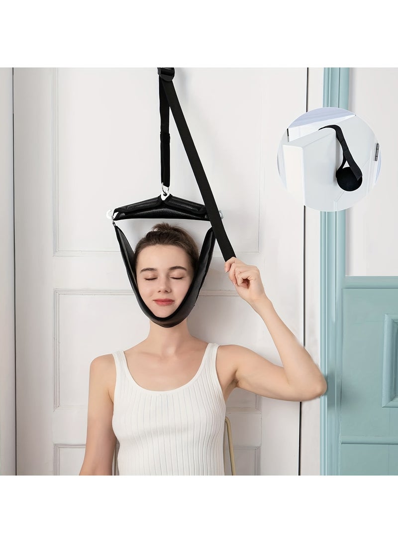 general Cervical traction belt home neck hanging neck stretch fixer portable door suspension neck protection - Image 1