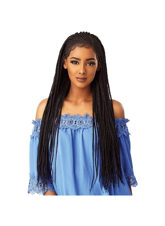 Sensationnel Lace Front Wig Cloud 9 13X5 Lace Side Part Cornrow  - Image 1