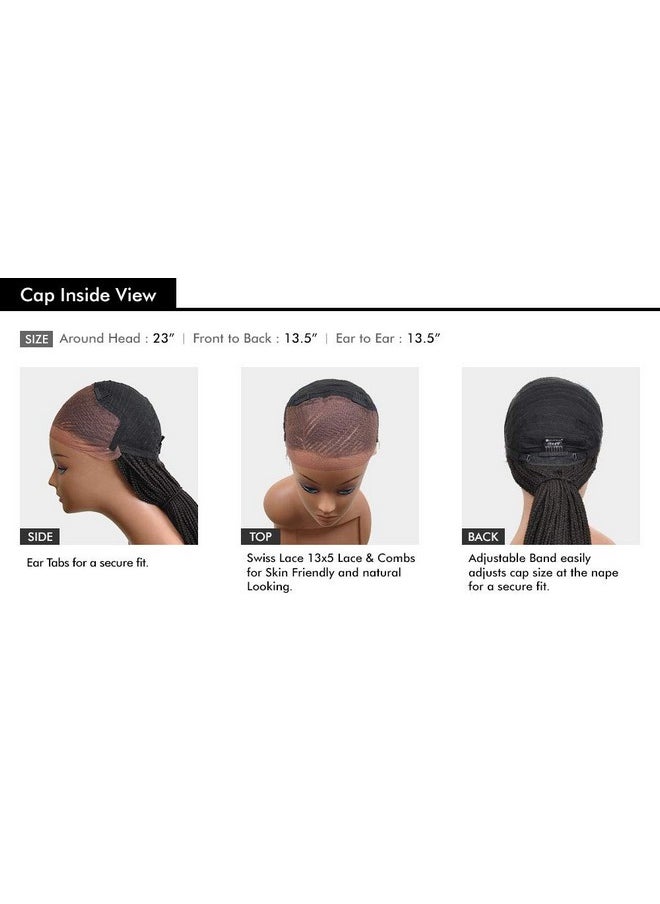 Sensationnel Lace Front Wig Cloud 9 13X5 Lace Side Part Cornrow  - Image 3