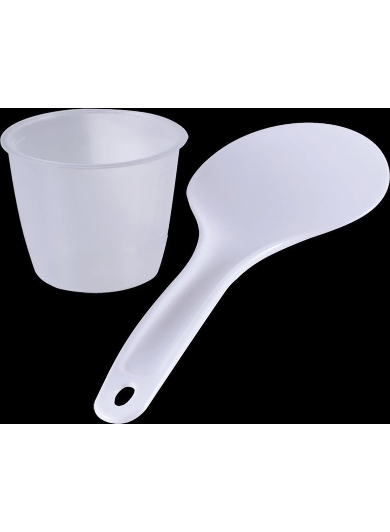 PALSON Electrical Rice Cooker 1.8L, Non-stick coating for easy cleaning, Includes aluminum steamer, White - 40024 - Image 4