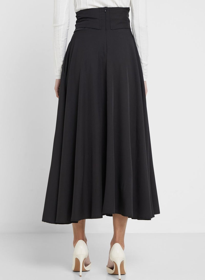 Khizana High Waist A Line Skirt - Image 3