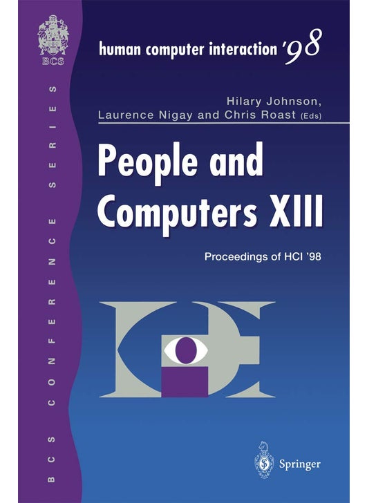 People and Computers XIII: Proceedings of HCI '98