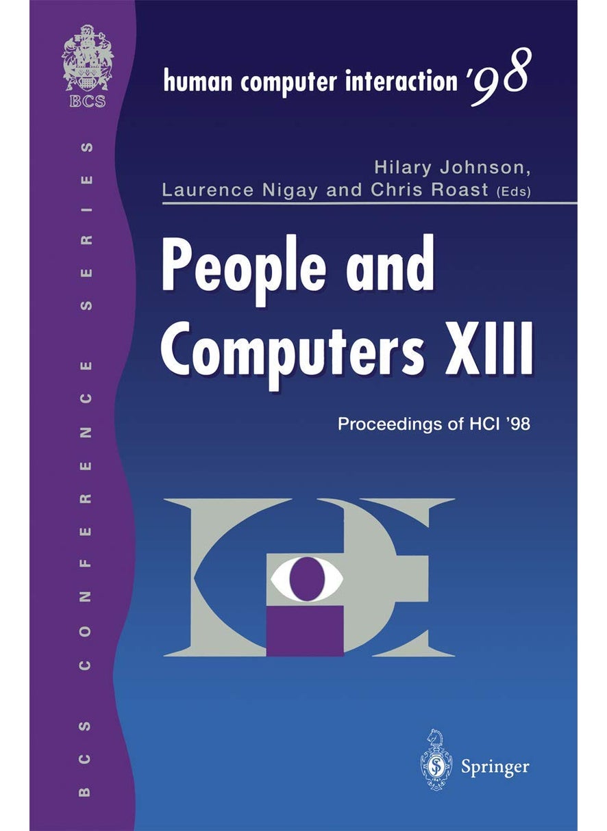 People and Computers XIII: Proceedings of HCI '98 