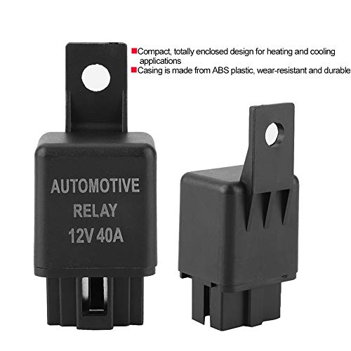 KIMISS Car Relay, 40A 12V Car Universal Car Vehicle Motor Fuse Relay Switch Power - Image 5