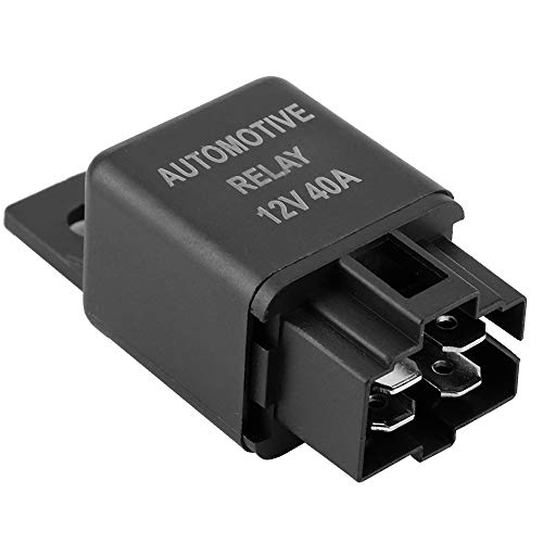 KIMISS Car Relay, 40A 12V Car Universal Car Vehicle Motor Fuse Relay Switch Power - Image 1