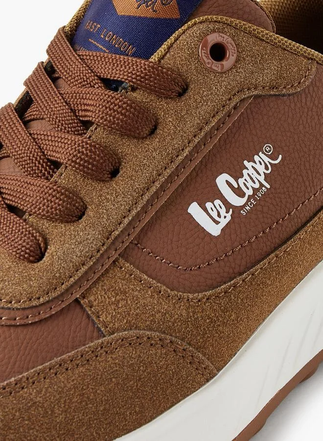 Lee Cooper TAN Men Ortholite Lace-Up Sneakers for Men | Best Price UAE