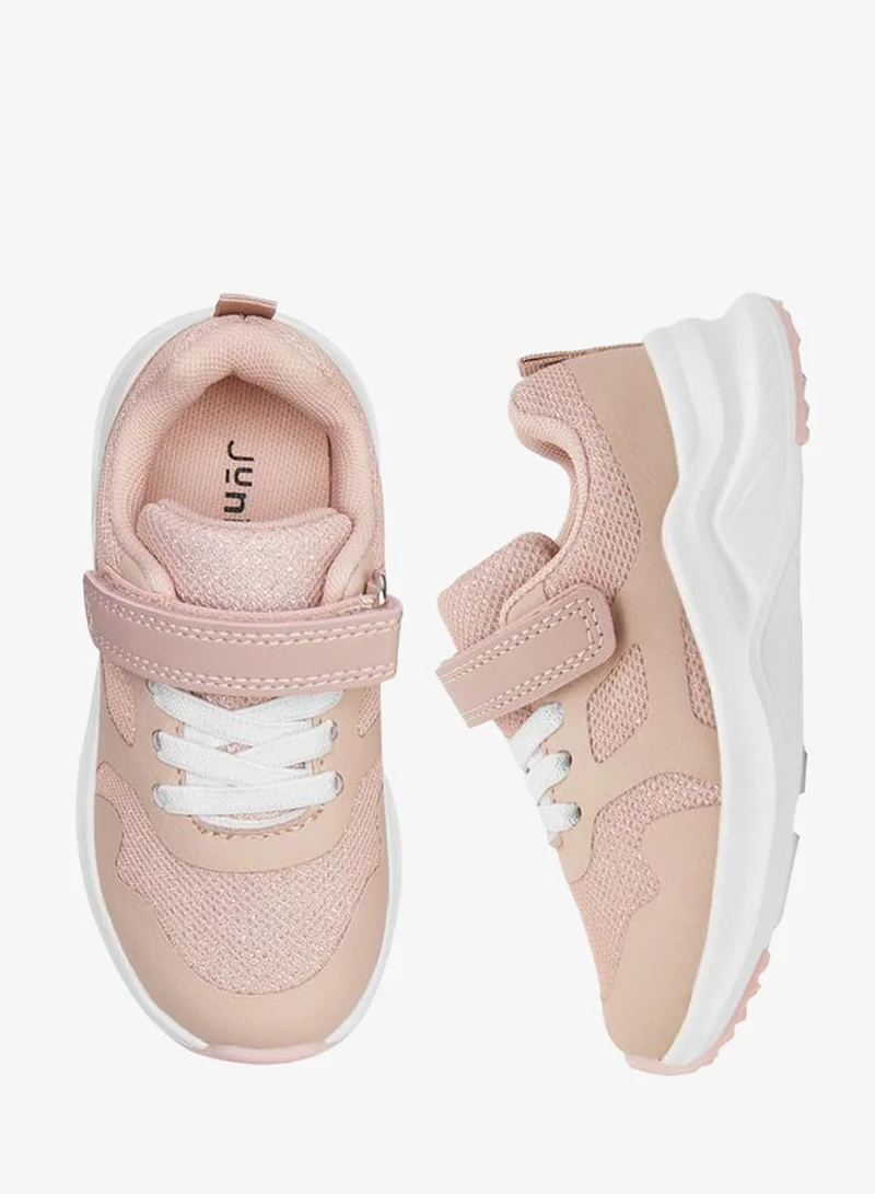 JUNIORS Girls' Hook and Loop Ankle Sneakers