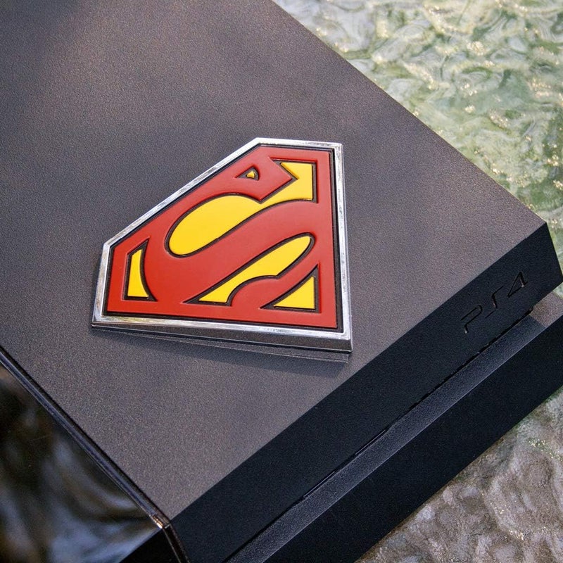 Fan Emblems Superman Logo 3D Car Emblem - Black/Red/Yellow/Chrome - Image 5