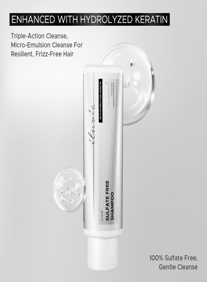 iluvia Damage Defence Duo - New & Improved Sulfate Free Shampoo (200ml) & Hair Repair Mask (200g) - Image 5