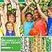 Deekin 48 Pcs Sports Party Favors Slap Bracelets Football Baseball Soccer Snap Bracelet Bands Slap Bands Colorful Decorations for Kids Birthday Party Supplies 88 x 12 Inch - Image 4