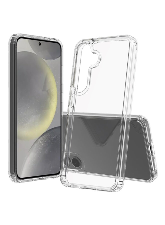TEXEEM Samsung Galaxy S24 Case Magnetic Clear Anti-yellowing Shockproof Protective Phone Case - Image 1