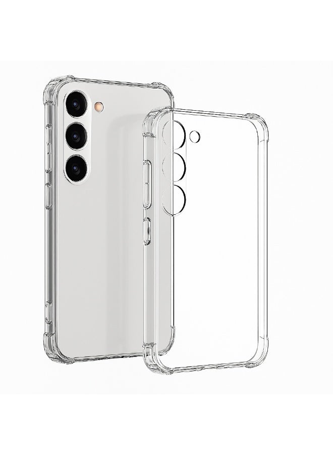 TEXEEM Samsung Galaxy S24 Case Magnetic Clear Anti-yellowing Shockproof Protective Phone Case - Image 2
