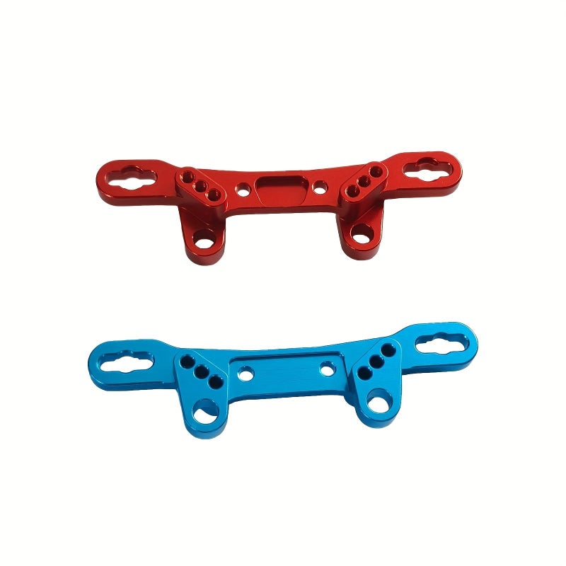 Aluminum Alloy Front Rear Shock Plates With Screws Red Upgrade Parts For 1 10 Touring Car Remote Control Car Modification - Image 3