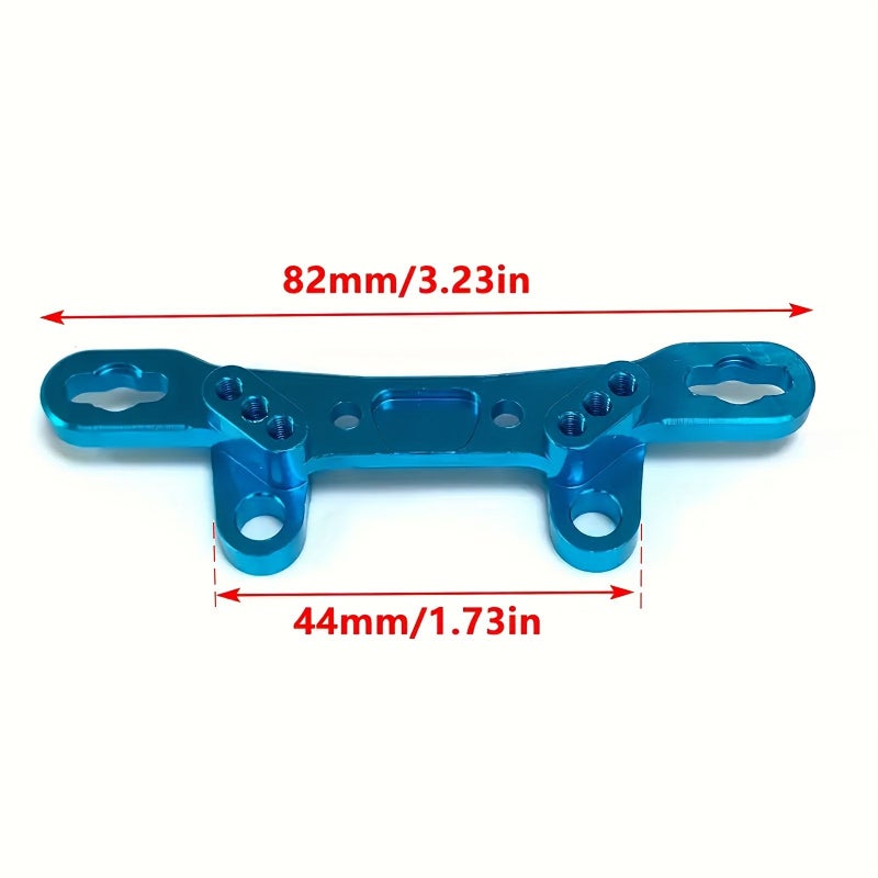 Aluminum Alloy Front Rear Shock Plates With Screws Red Upgrade Parts For 1 10 Touring Car Remote Control Car Modification - Image 2
