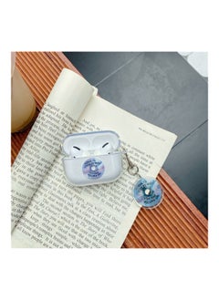 NIBEMINENT Case Cover With Designer Pendant For Apple AirPods Pro Clear  - Image 2