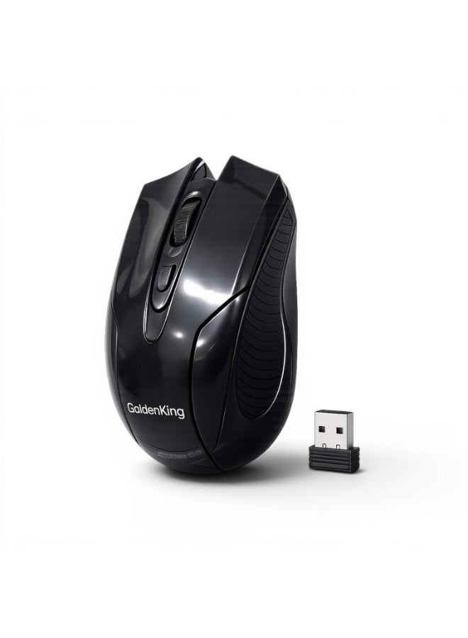 2.4GHz Wireless Mouse 1200 DPI – USB Optical Mouse with Stable Connection for Laptop & Desktop PC - Image 1