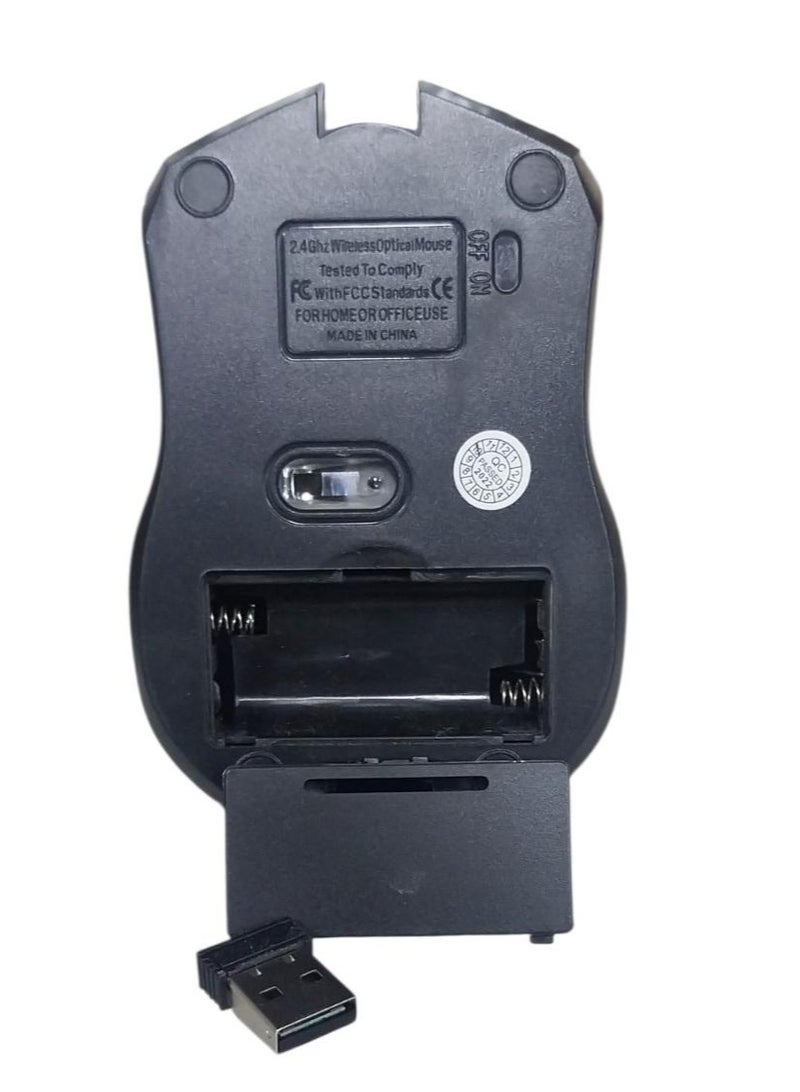 2.4GHz Wireless Mouse 1200 DPI – USB Optical Mouse with Stable Connection for Laptop & Desktop PC - Image 4