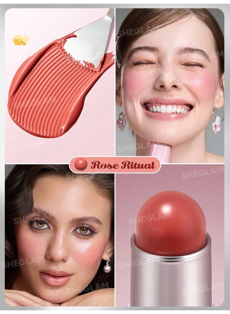 شيجلام Buttery Bliss Blush Stick - Rose Ritual - Image 2