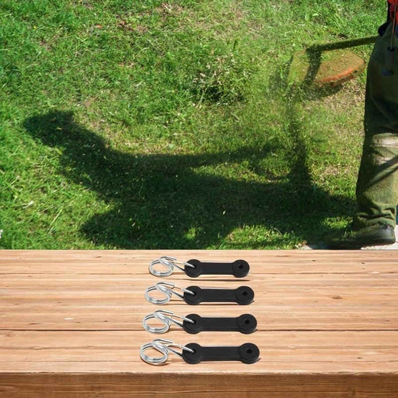 Heavy Duty Rubber Bungee Straps with Spring Wire Hooks for Riding Mower Bagger Latch - Image 4