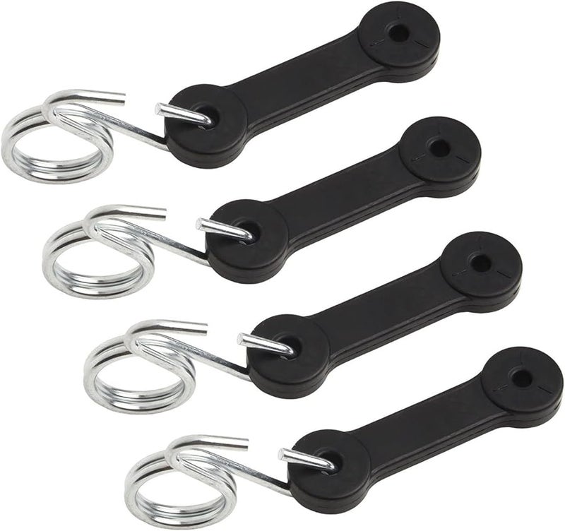 Heavy Duty Rubber Bungee Straps with Spring Wire Hooks for Riding Mower Bagger Latch - Image 3