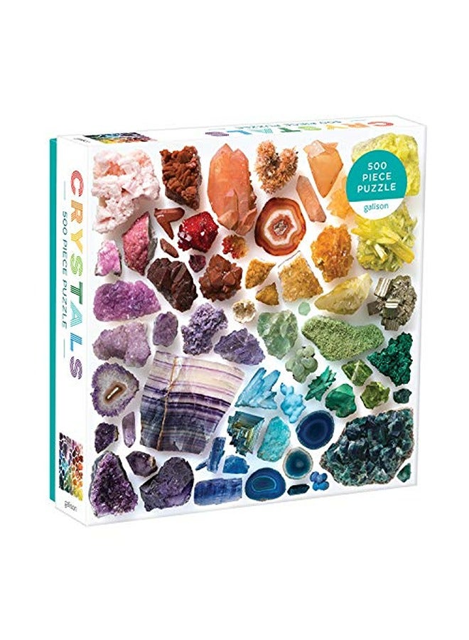 Rainbow Crystals 500 Piece Puzzle