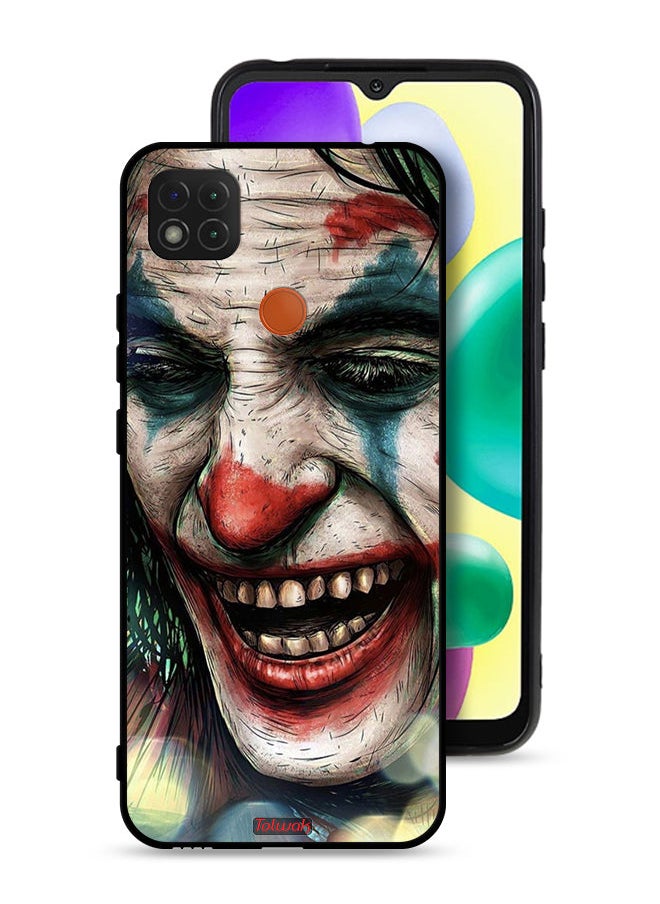 Tolwak Xiaomi Redmi 9C Protective Case Cover Joker Laughing Face  - Image 1