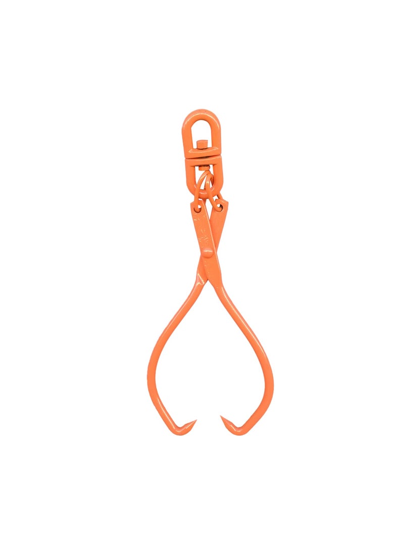 OAOLOWF OAOLOWF Skidding Tongs Log Lifting  Swivel Dragging Steel Tongs Log Lifting Handling Dragging  Carrying Tool  25 Jaw Opening 