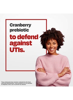 Cystex Urinary Tract Infection Support Cranberry Prebiotic Supplement For Uti Protection & Urinary Health Maintenance Dmannose & Vitamin C 7.6 Oz (2 Pack)  - Image 3