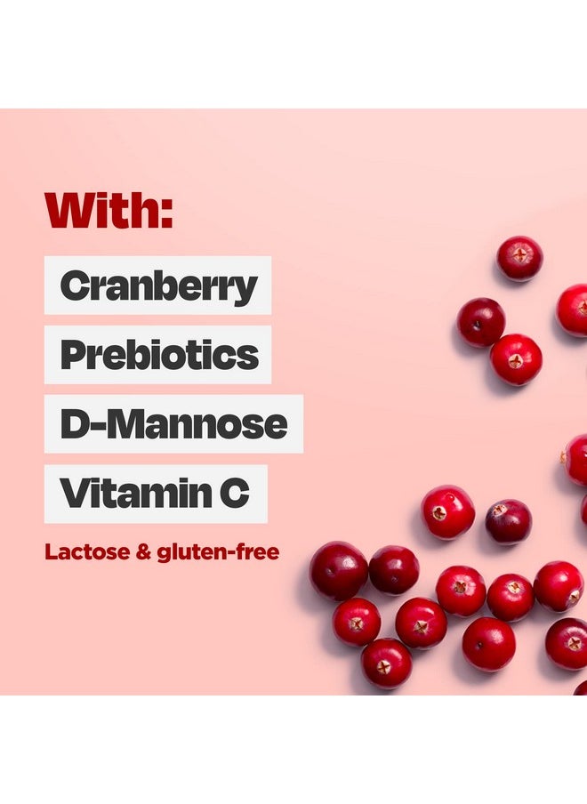 Cystex - Urinary Tract Infection Support Cranberry Prebiotic Supplement For Uti Protection & Urinary Health Maintenance Dmannose & Vitamin C 7.6 Oz (2 Pack) - Image 1