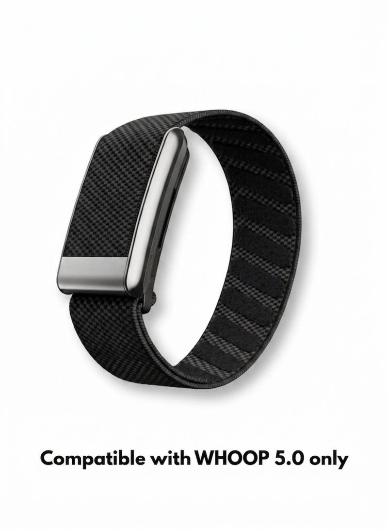 Premium SuperKnit Sport Replacement Band for WHOOP 5.0, One and Peak ECG-Ready Signature Performance Strap Breathable Durable and Adjustable Wristband with Secure Fit Designed for Daily Fitness Training Workouts and Active Lifestyle - Image 1
