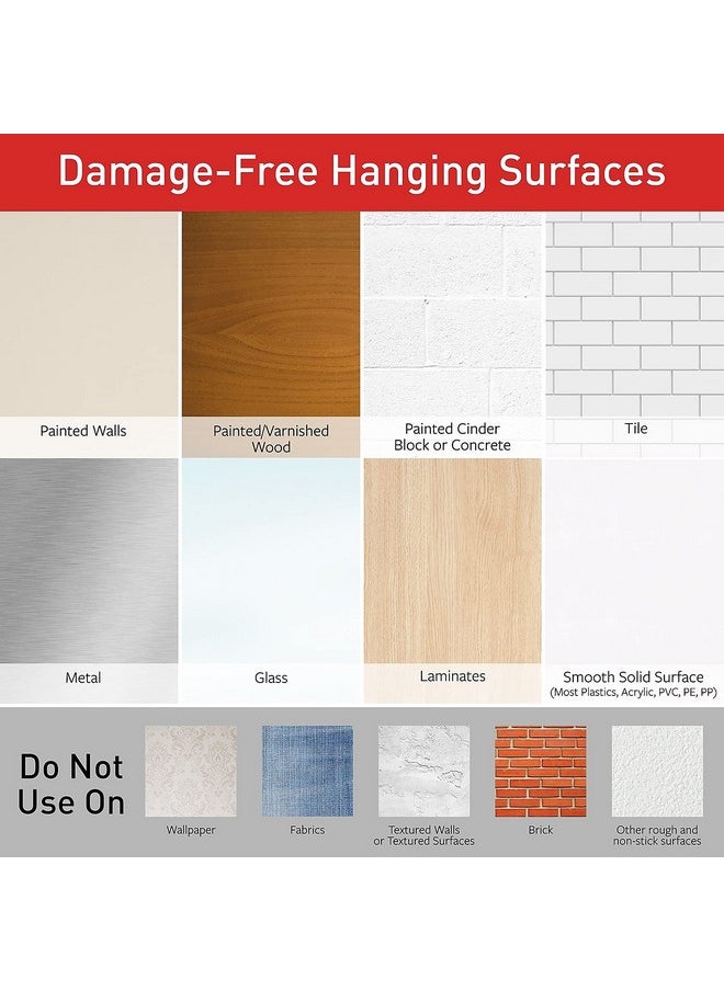 Command 08482000511 Large White (17023P Es) 6 Refill Strips 6 Count  - Image 5