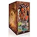 Strucwood Book Nook Kit with LED Light  3D Wooden Puzzles Book Nook for Book Shelf Decor  DIY Dollhouse Kit  Book Nook Decor with Dust Cover  Magic Book Nook  SQ05 - Image 2