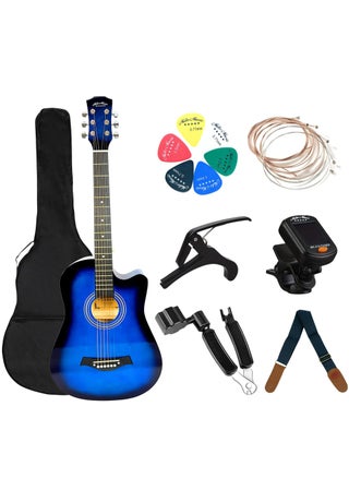 Beginner Guitar Set Blue