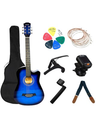 Beginner Guitar Set Blue