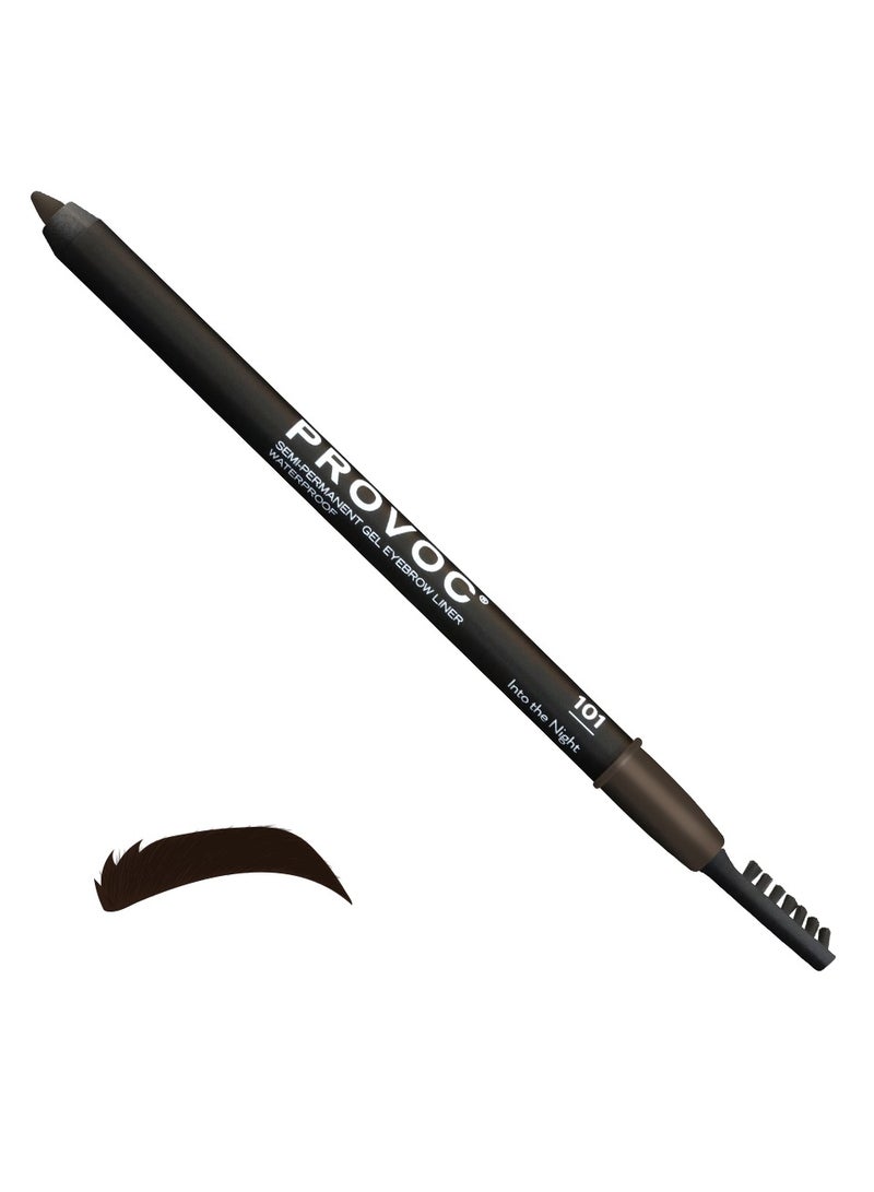 Provoc PROVOC Semi-Permanent Gel Eyebrows Liner WP 101 Into the Night