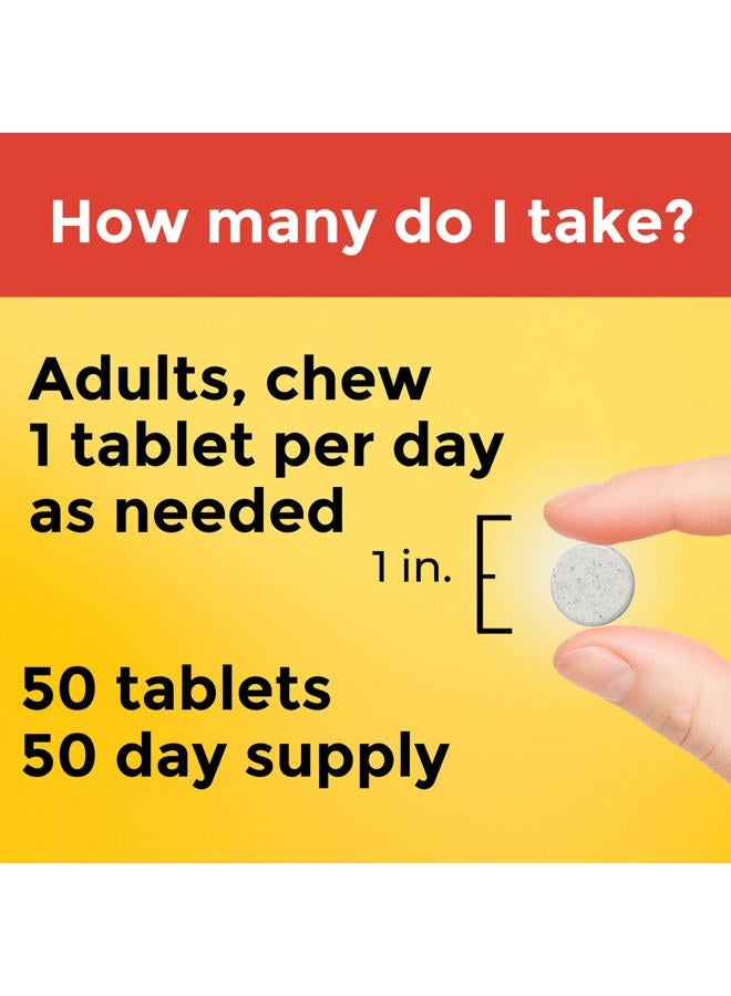 Nature Made Chewable L Theanine 200mg, L-Theanine Supplement for Stress Relief, 50 Chewable Tablets, 50 Day Supply - Image 5