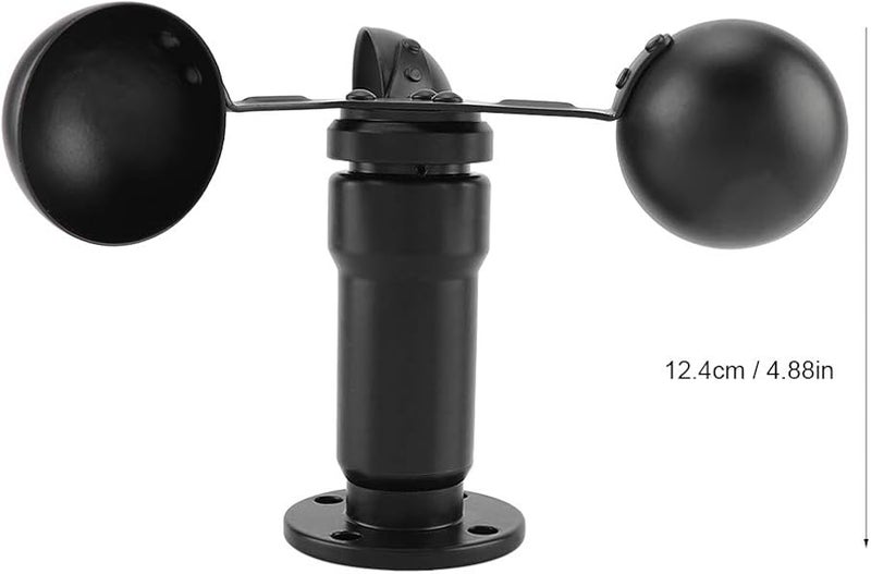 Aluminium Alloy Wind Speed Sensor 12 24V DC Pulse Output Waterproof Low Consumption - Image 5