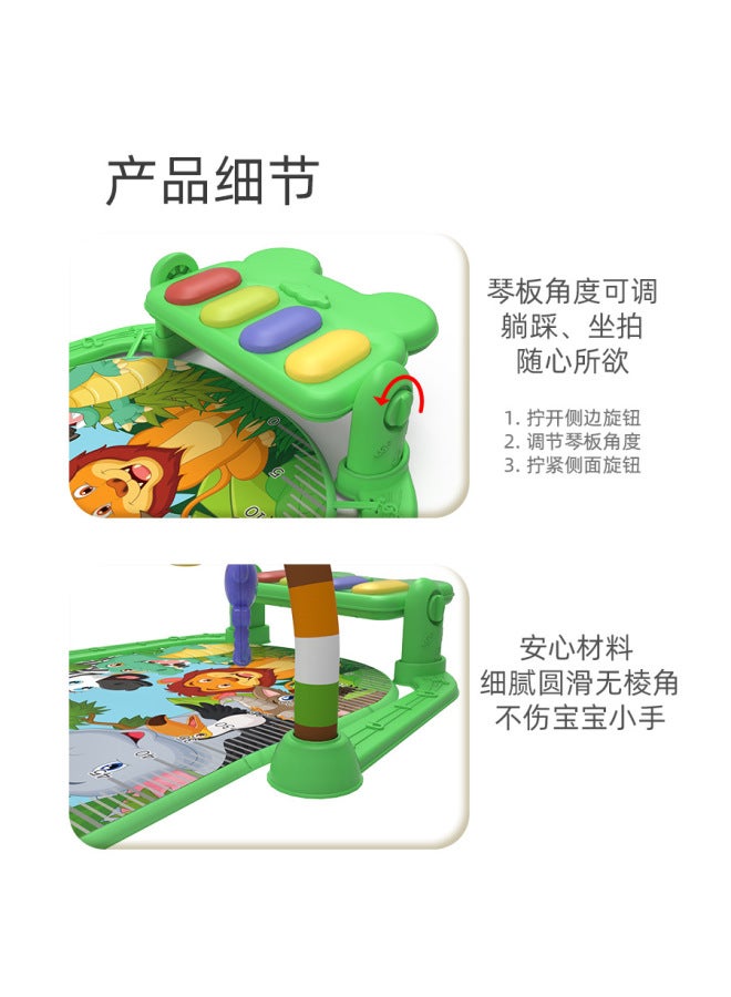 Baby Music Piano Toy 0-36 Months Enlightenment Fitness Rack Newborn Early Education Game Mat - Image 4