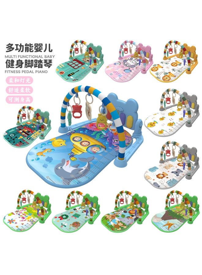 Baby Music Piano Toy 0-36 Months Enlightenment Fitness Rack Newborn Early Education Game Mat - Image 2