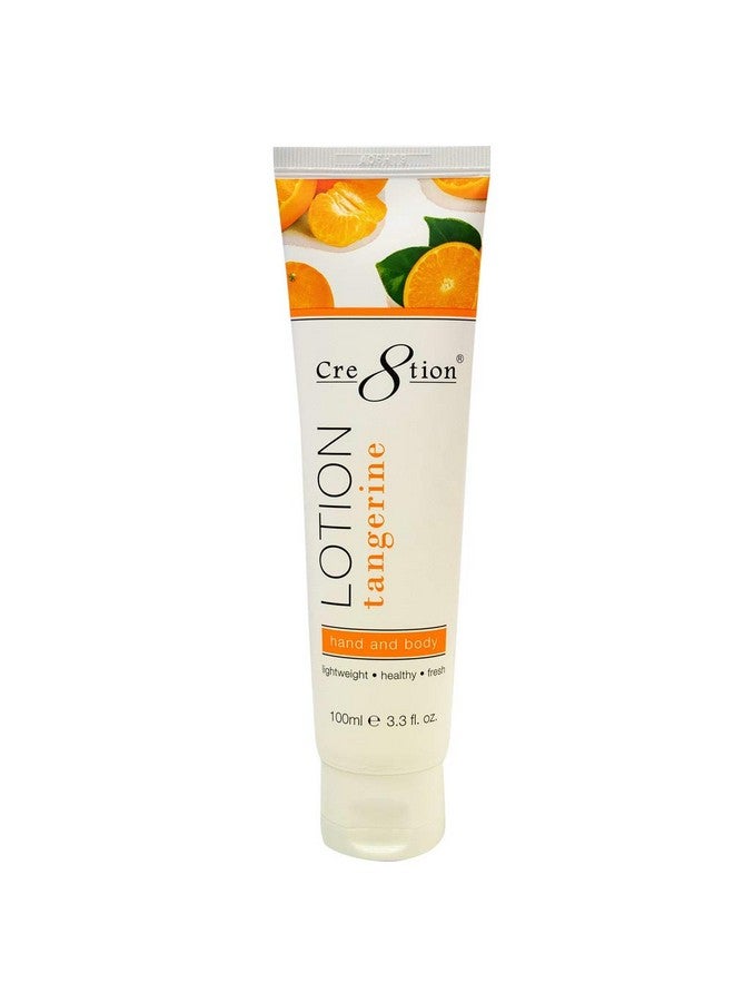 Cre8tion Spa Hand & Body Lotion Nourishing Skin Lotion Moisturizer From Dryness And Flaking 100 Ml/Fl. 3.3 Oz (Tangerine) - Image 2