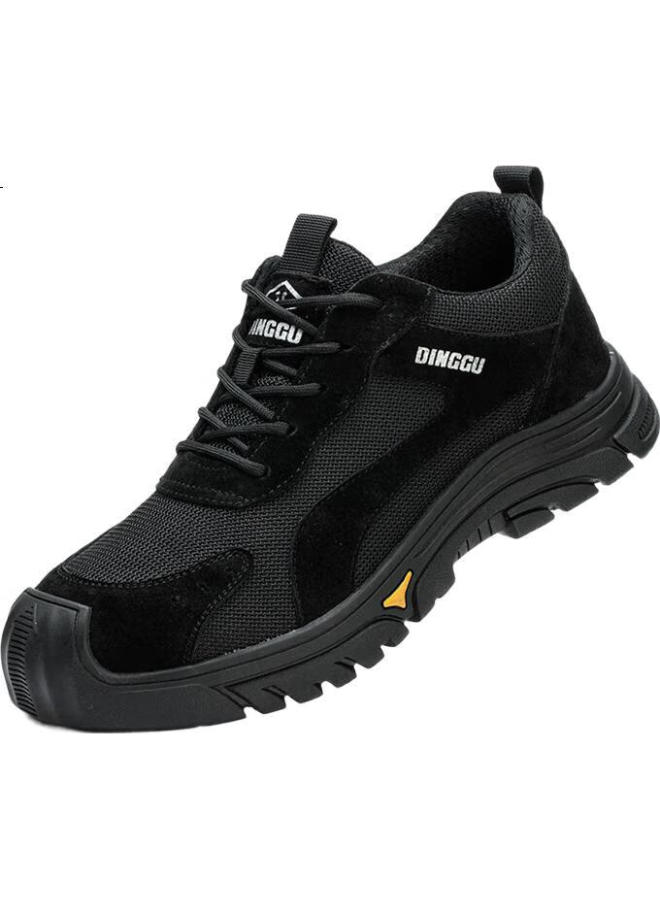 Dinggu Men'S Steel Toe Safety Shoes Anti-Smashing And Puncture-Proof Work Shoes N1113Hei43 - Image 2