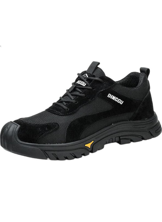 Dinggu Men'S Steel Toe Safety Shoes Anti-Smashing And Puncture-Proof Work Shoes N1113Hei43 - Image 1
