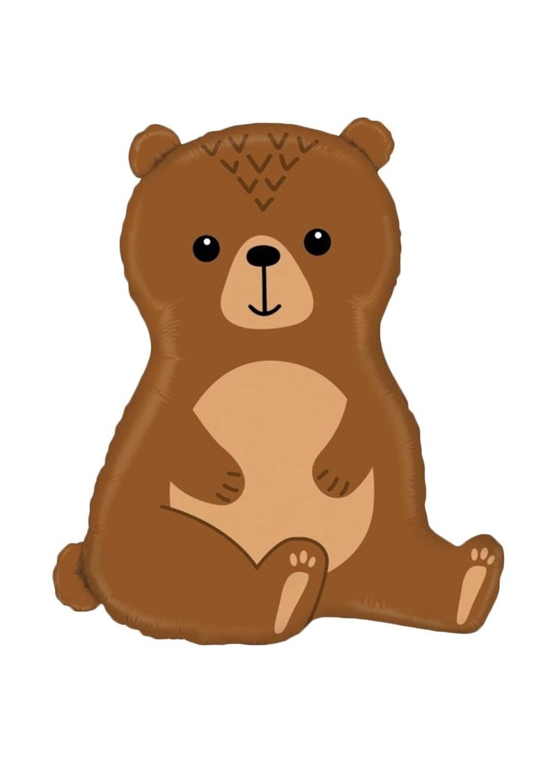 بالون دب الغابة من رقائق الألومنيوم 86 سم