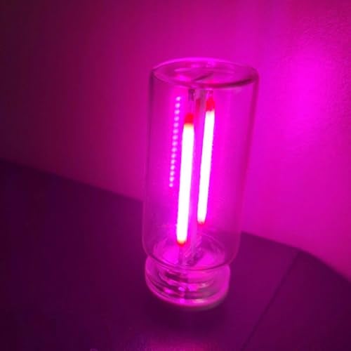 ضوء أجواء LED USB قابل للتوصيل، مصابيح عتيقة صغيرة، واجهة شحن LED للسيارة، ضوء ليلي لغرفة النوم، وردي