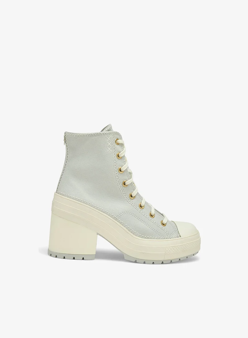 كونفرس Women's Chuck 70 De Luxe Heel Knit Shoes