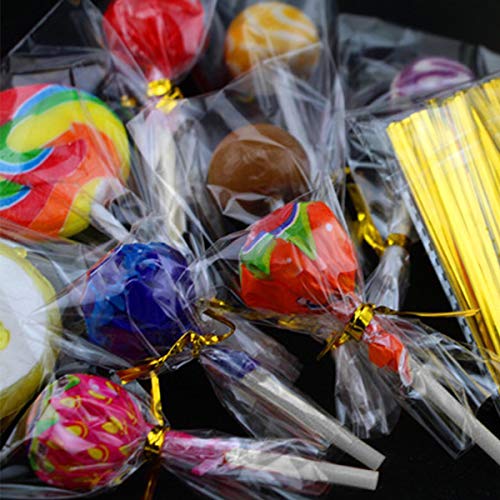 AKINGSHOP 20-Cavity Silicone Cake Pop Mold Set With Lollipop Sticks, Treat Bags, Twist Ties - For Cake Pops, Lollipops, Hard Candy, and Chocolate - Image 4