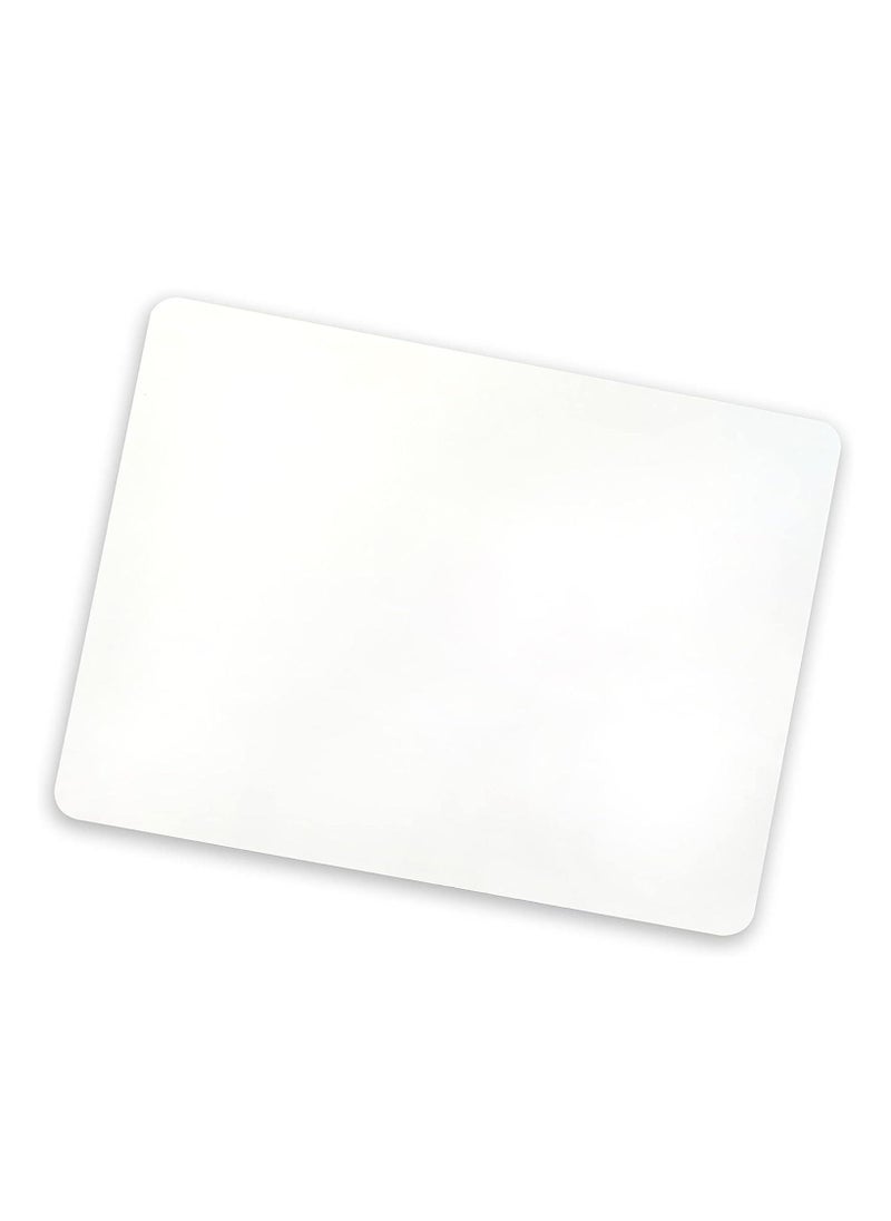 Maxi - Maxi Dry-Erase Frameless A4 Whiteboard,Double Sided-One Side With Lines For School Or Home Learning, Plain Drawing And Writing, White, Wfla4 - Image 1
