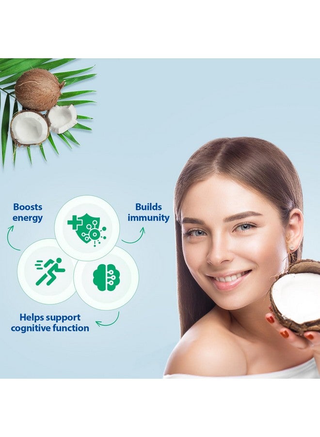 باراشوت زيت جوز الهند البكر من باراشوت ناتشورالز | زيت طهي عضوي 100%، وزيت للشعر وزيت للبشرة | معصور على البارد | معتمد من وزارة الزراعة الأمريكية | 32 أونصة سائلة | وعاء بلاستيكي - Image 3