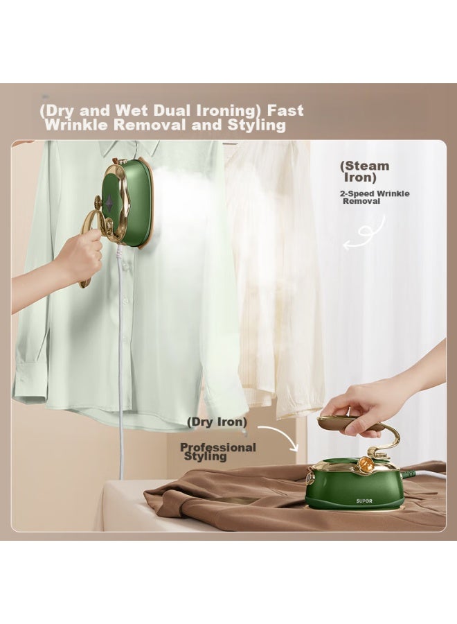 Supor Handheld Garment Steamer, Portable Mini Electric Iron, Steam Iron With Self-cleaning And Sterilizing Functions, Gift For Group Purchase, Egh-906b, Qixi Gift - Image 4